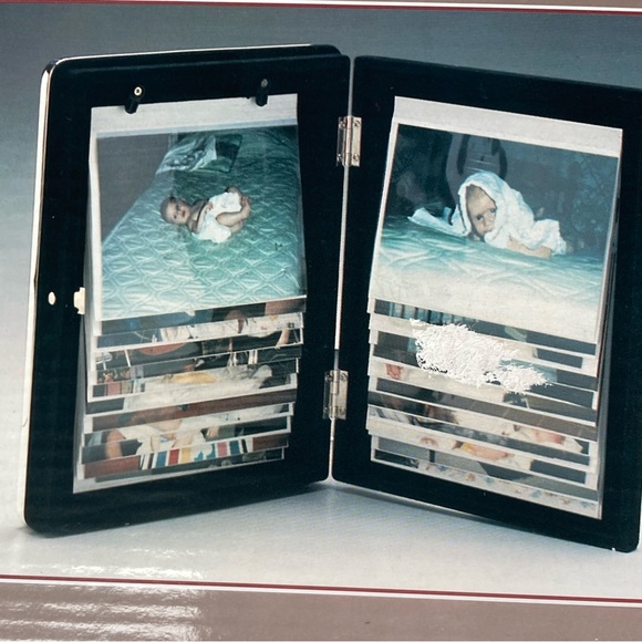 Main Aisle Gift Collection Silver Plated Baby Album Frame 5"x7" Teddy Bears NEW - Picture 5 of 11